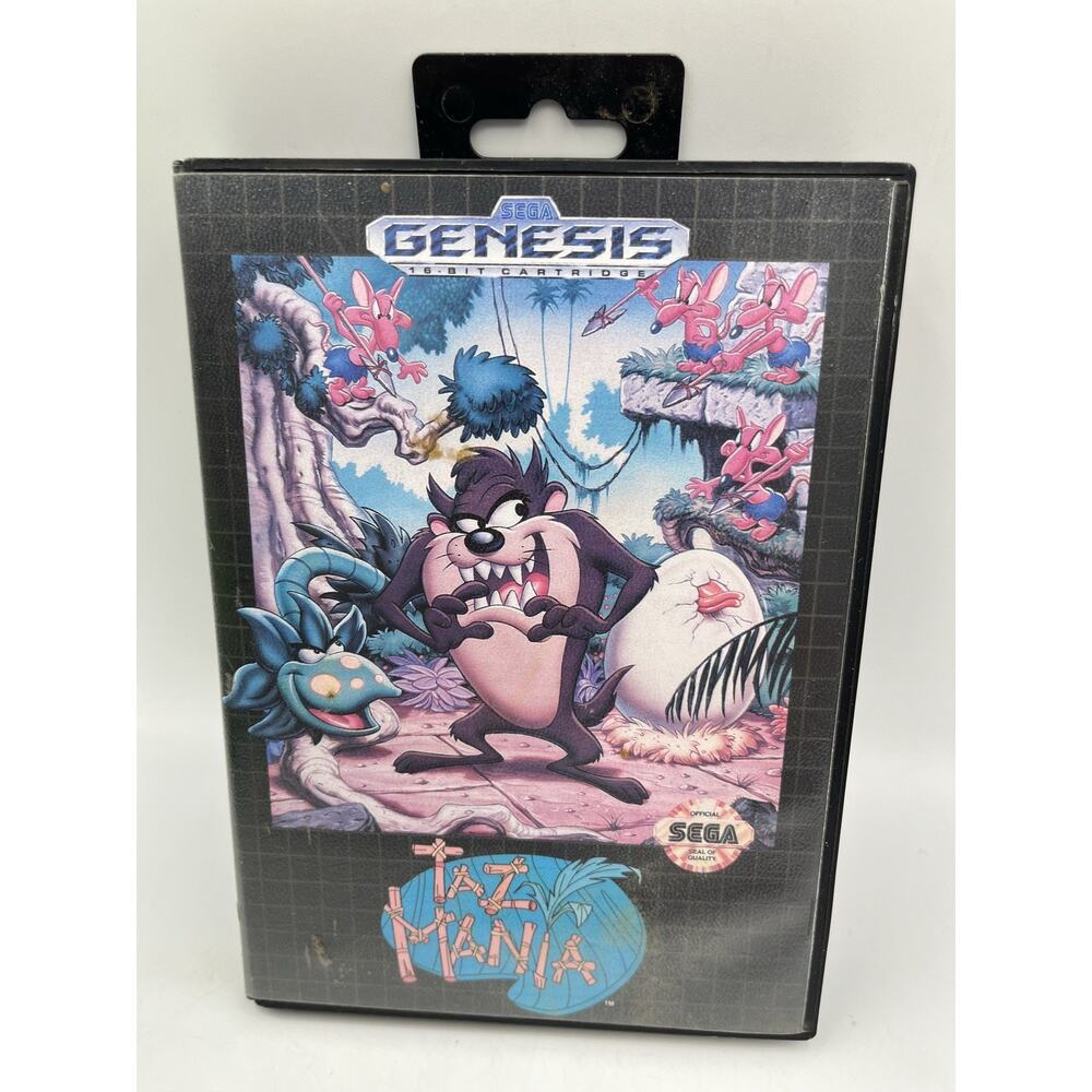 Taz-Mania (Sega Genesis, 1992) No Manual